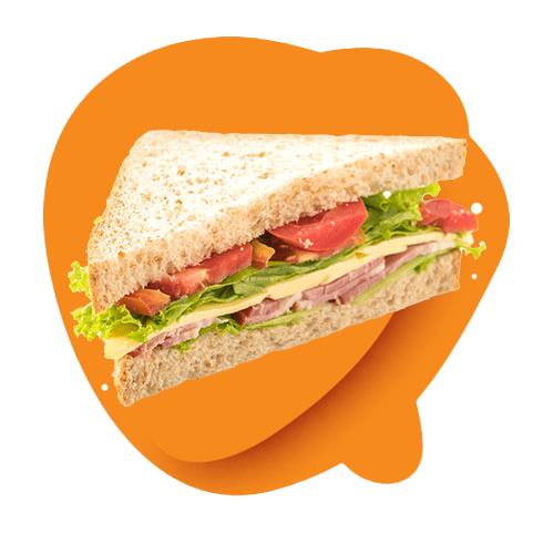 Egg Daddy Breakfast Bonanza Sandwich